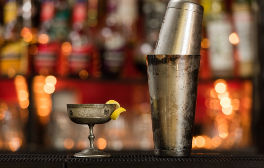 Tin on Tin Cocktail Shaker or the Boston Glass Cocktail Shaker